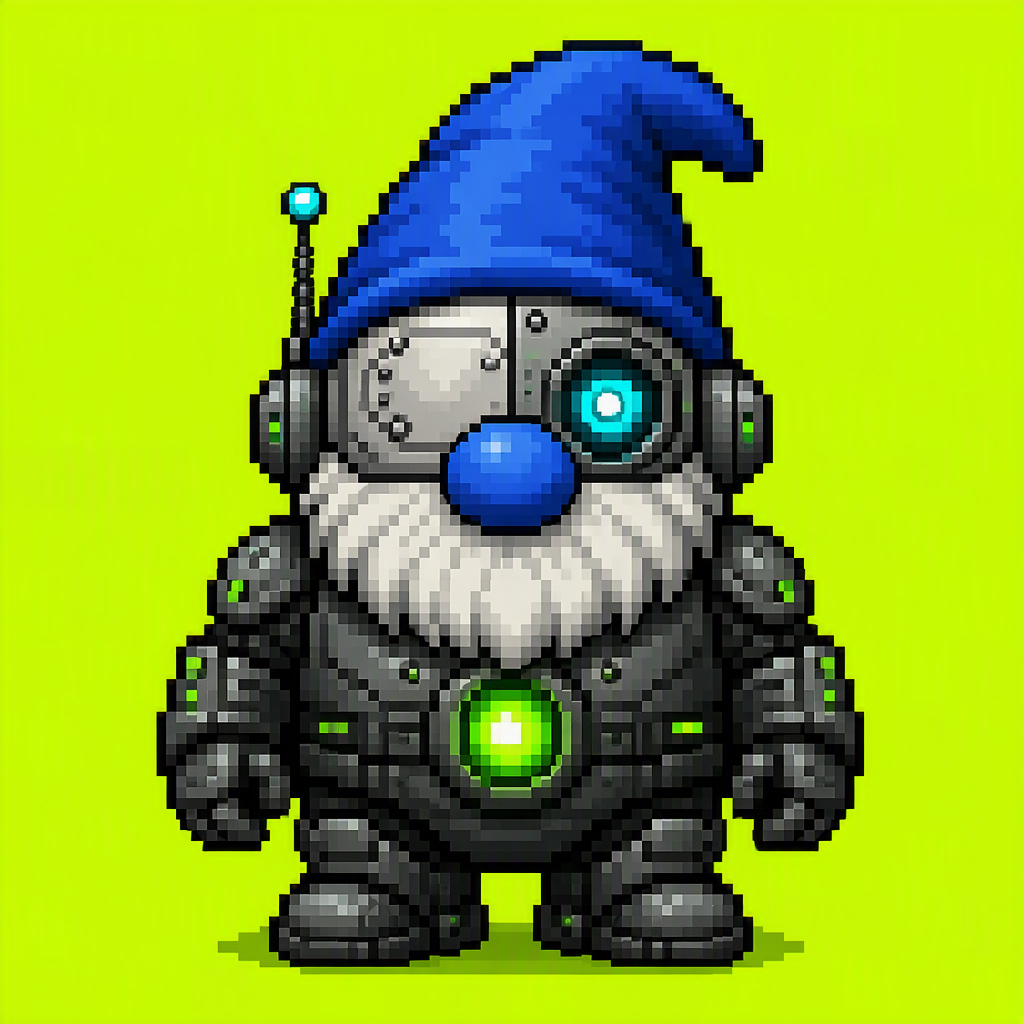 Cyborg Gnome